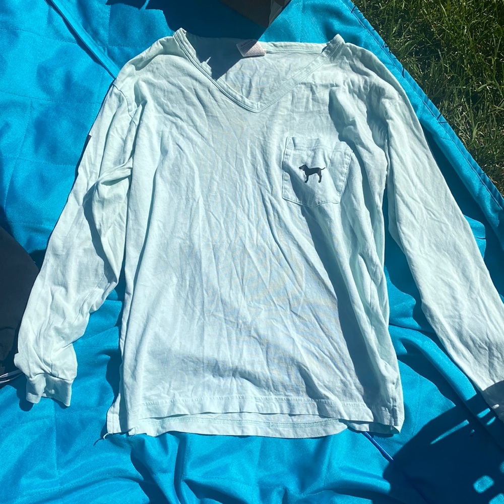 Pink long sleeve top